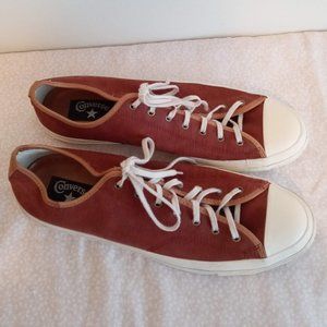 Converse All Star Low Top Rusty Brown Lace Up Sneakers Men's 13/ Women's…